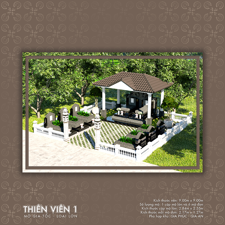 Mộ gia đình tại Long An