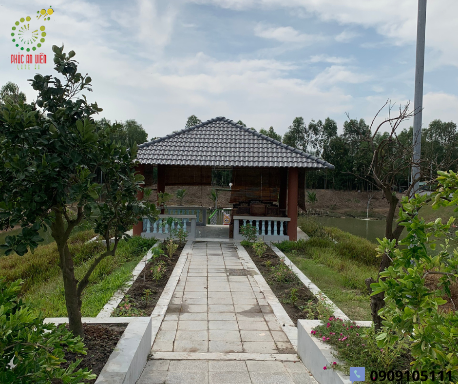 Huyết mộ đất nghĩa trang tại Long An